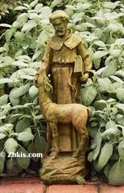 St Francis Statue Deer Statues