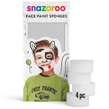 face painting sponges snazaroo