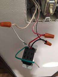 Currently you have a total of four white wires. Installing A 4 Wire Timer On A 3 Way 3 Wire Outlet Home Improvement Stack Exchange