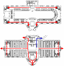 layout of the two y building the