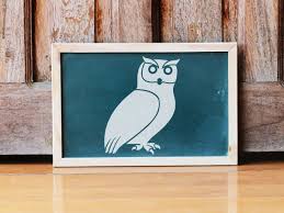Owl Stencil Art And Wall Stencil