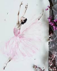 Акварельные балерины от Yulia She