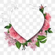 flower heart png transpa images
