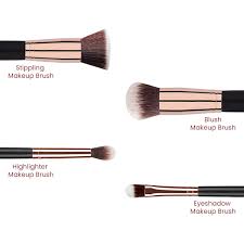 matra beginner makeup brushes set of 4