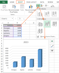 How to create a comparison chart in excel. How To Create A Chart In Excel From Multiple Sheets