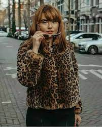Zara Authentic Leopard Faux Fur Short