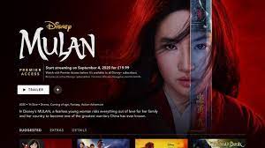 These movies are mulan which came out in march 2020 and raya. Mulan Coming To Disney Plus For 19 99 Via Premier Access
