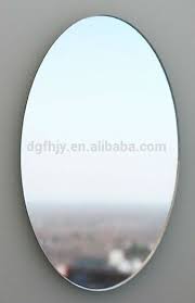 Oval Shatterproof Acrylic Mirror