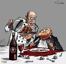 политическая карикатура Путин пригожин / смешные картинки и другие приколы:  комиксы, гиф анимация, видео, лучший интеллектуальный юмор.