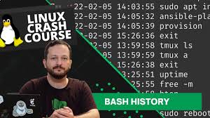 linux crash course bash history you