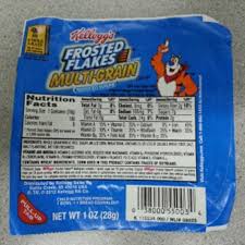 frosted flakes multi grain container