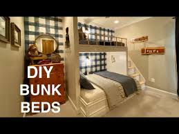 Diy Built In Bunk Beds Twin Over Full