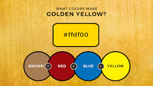 What Colors Make Golden Yellow