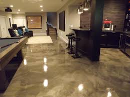 stained concrete around your san