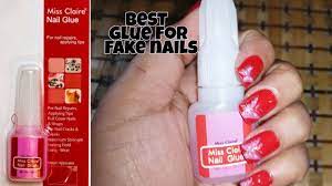 miss claire brush on nail glue for