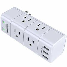 Power Strip With 6 Extender