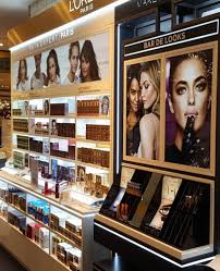 retail high end wall mounted makeup