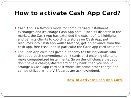 In order to successfully transfer money to your account, you need to create a new account or use an existing account. How To Activate Cash App Card