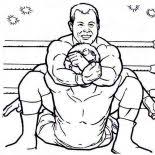 Download wwe coloring pages undertaker and use any clip art,coloring,png graphics in your website, document or presentation. Undertaker From World Wrestling Entertainment Coloring Page Color Luna