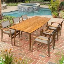 Large Rectangle Outdoor Dining Table