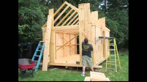 It provides a great way to add storage space and is a means to tidy up your garage and garden. How To Build A Garden Shed Building A Shed How To Build A Shed Video Diy Yard Shed Build Youtube