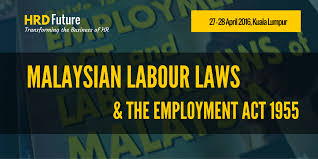 The employment act provides minimum terms and conditions (mostly of monetary value) to certain category of workers Malaysian Labour Laws The Employment Act 1955 Hr In Asia