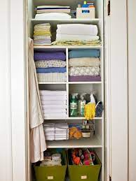 Keeping an entire household's sheets, blankets, towels, extra pillows, duvets and tablecloths in one little how: Organizing A Linen Closet Hgtv