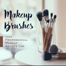 what are the types of makeup brushes