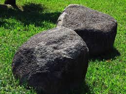 how to use large rocks in landscaping