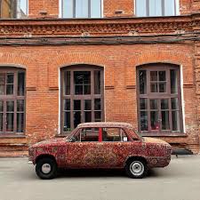 this carpet covered lada is the most