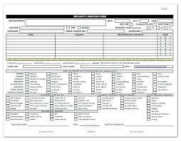 Job Hazard Analysis Template With Regard To Safety Free Examples For