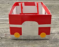 This week we focused on all things truck! Diy Firetruck Box Amy Latta Creations