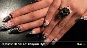 anese 3d nail art harajuku style