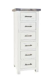 In case you have limited space, consider picking one of the below tall narrow 6 chest drawers as your dresser. Purbeck 6 Drawer Tall Narrow Chest