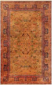 beautiful large antique indian agra rug