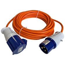 Camping Mains Extension Lead 10m 1 5mm