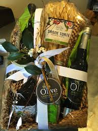 couples gift basket olive connection