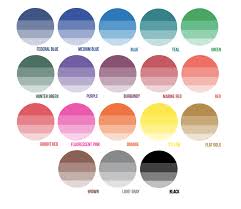 Riso Color Chart Riso Art Supply