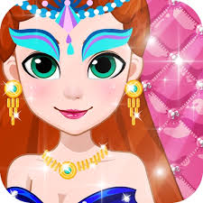 barbie mermaid game face painting