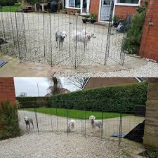 dog pet fence folding barrier by