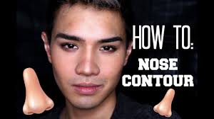 men s nose contour tutorial 3 ways