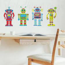 Build Your Own Robot Wall Stickers