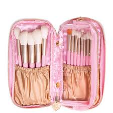 doll beauty 15 piece synthetic goat hair brush set