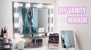 easy diy vanity mirror only