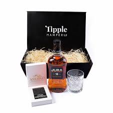 jura 10 year old whisky gift set