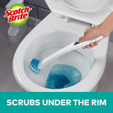 scotch brite disposable toilet scrubber