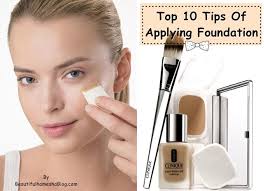 top 10 tips of applying foundation