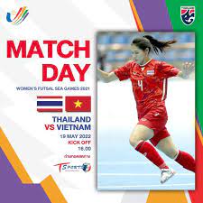 ถ่ายทอดสดซีเกมส์วันนี้!ฟุตซอลหญิงทีมชาติไทย ลุ้นเหรียญทอง พบ เวียดนาม