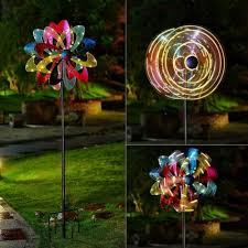 Color Wind Spinner Sculpture Kinetic