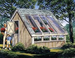 Plan 85907 Garden Shed Greenhouse